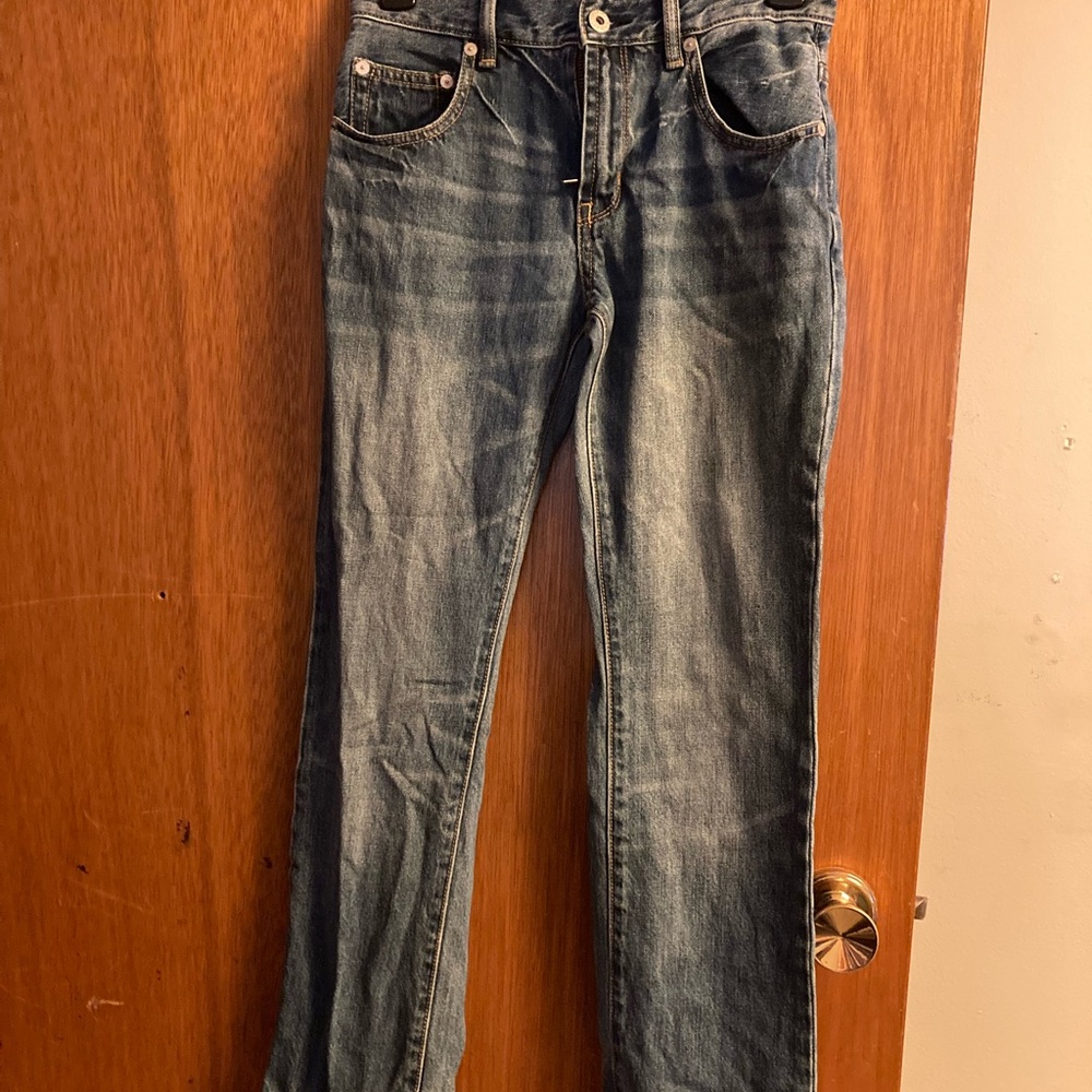 Boys 12 Gap Classic Straight-Leg Blue Jeans